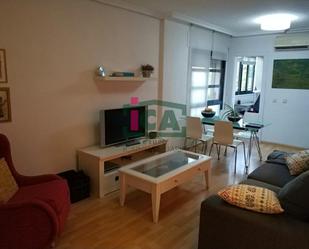 Living room of Apartment to rent in Cáceres Capital  with Air Conditioner, Heating and Furnished