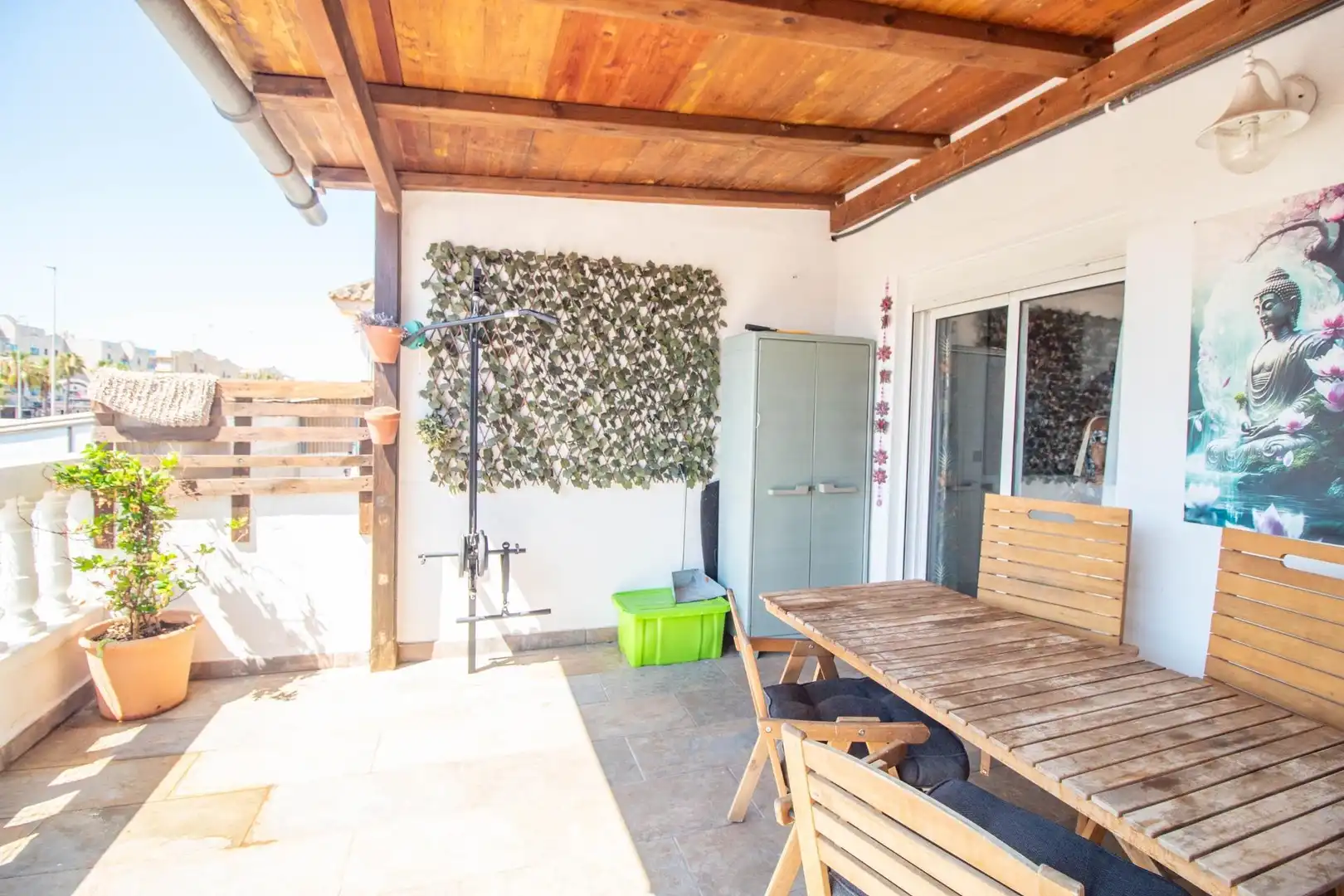 Terrassa de Casa o xalet en venda en Orihuela amb Aire condicionat, Jardí privat i Terrassa