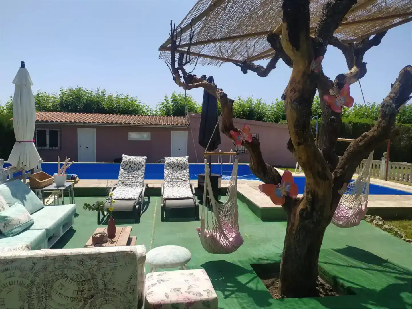 Piscina de Casa o xalet en venda en El Pino de Tormes amb Piscina, Moblat i Forn