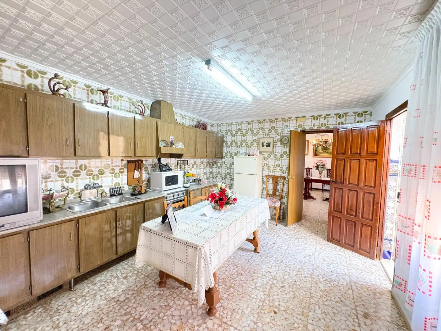 Cuina de Casa adosada en venda en Los Montesinos amb Aire condicionat, Calefacció i Traster
