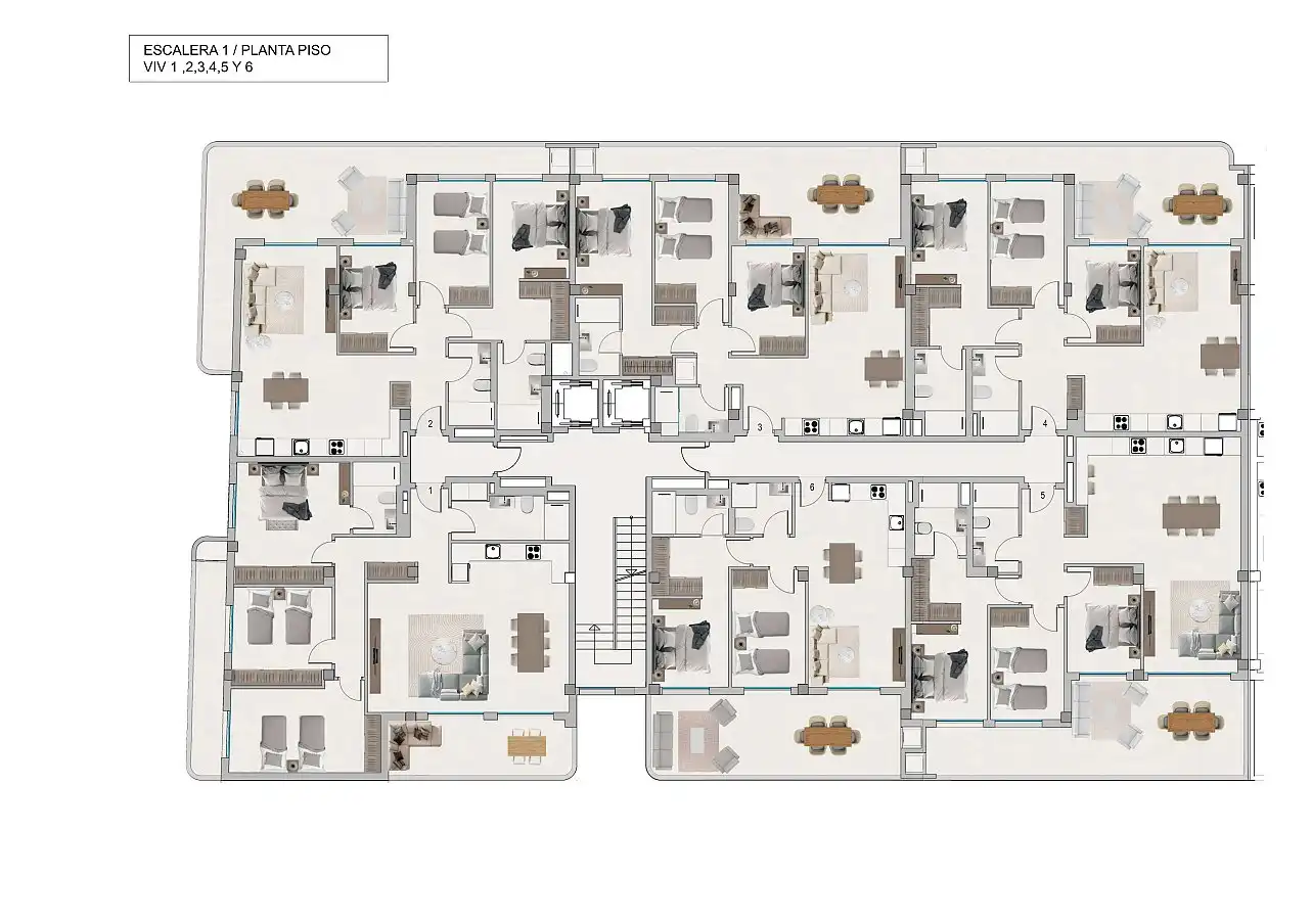 Apartament amb terrassa en venda a Santa Pola ciudad, imagen 8