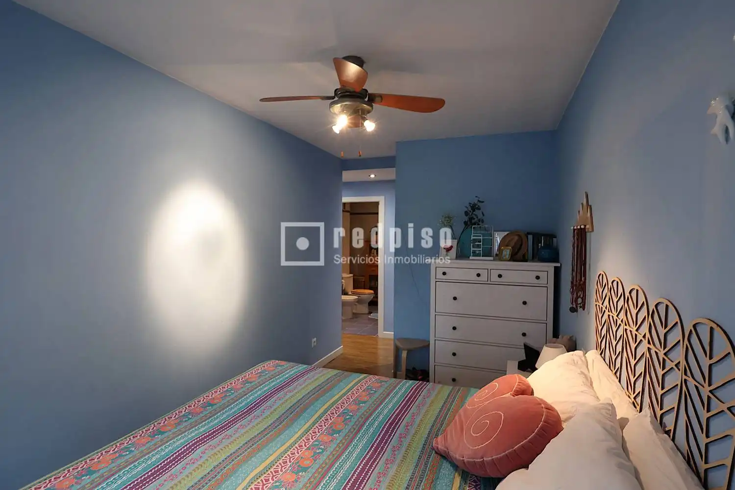 Bedroom of Flat for sale in Madrid  with Air Conditioner, Heating and Private garden