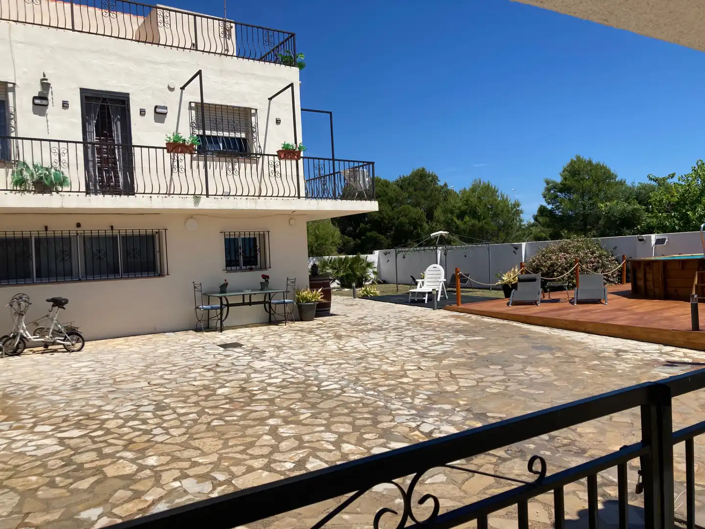 Jardí de Casa o xalet de lloguer en Peñíscola / Peníscola amb Aire condicionat, Jardí privat i Terrassa