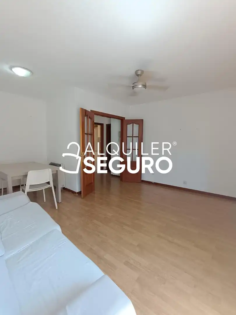 Bedroom of Flat for rent in Pinto  with Heating, Terrace and Furnished