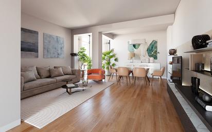 Living room of Flat for sale in  Madrid Capital  with Air Conditioner, Heating and Terrace