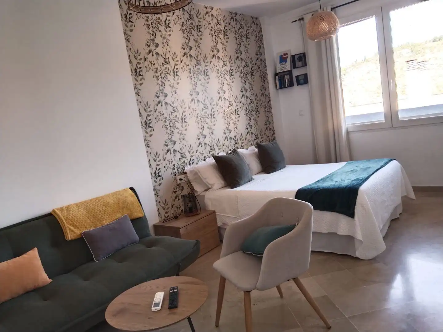 Schlafzimmer von Wohnung zur Miete in  Granada Capital mit Klimaanlage