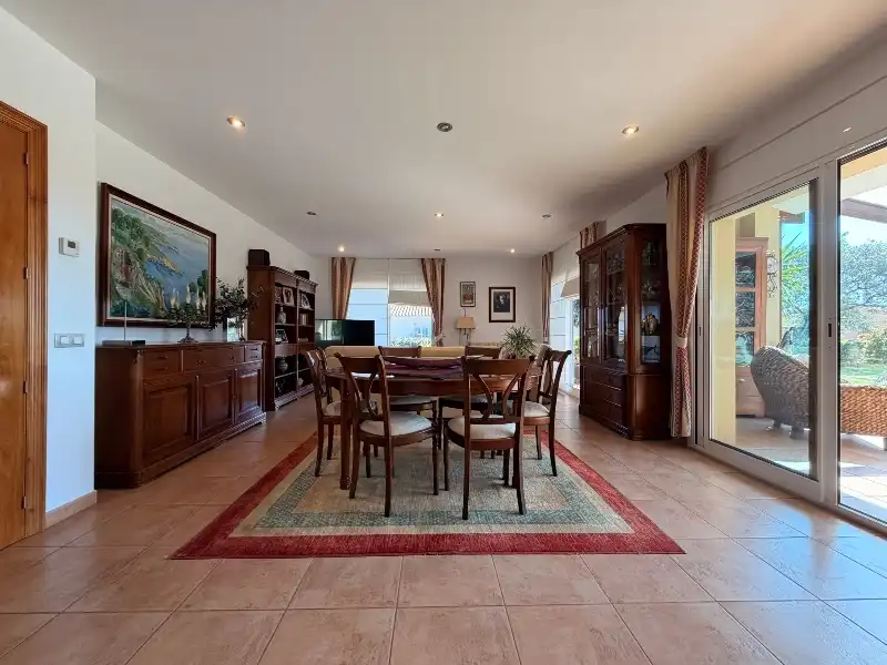 Dining room of Houses for sale in Mont-ras  with Air Conditioner, Heating and Private garden