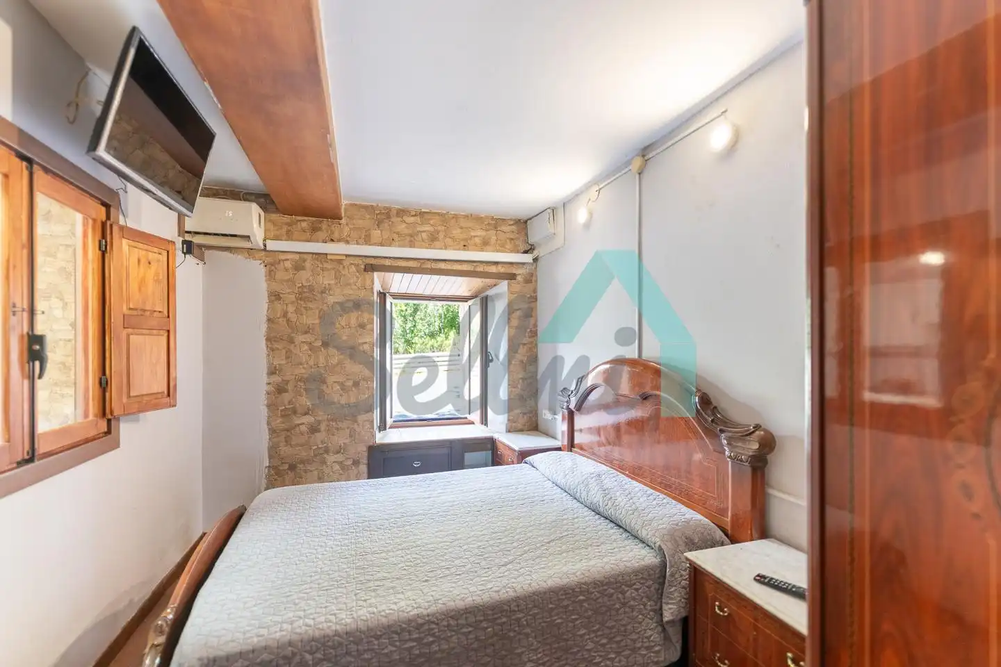 Bedroom of Houses for sale in Coaña  with Heating, Terrace and Furnished