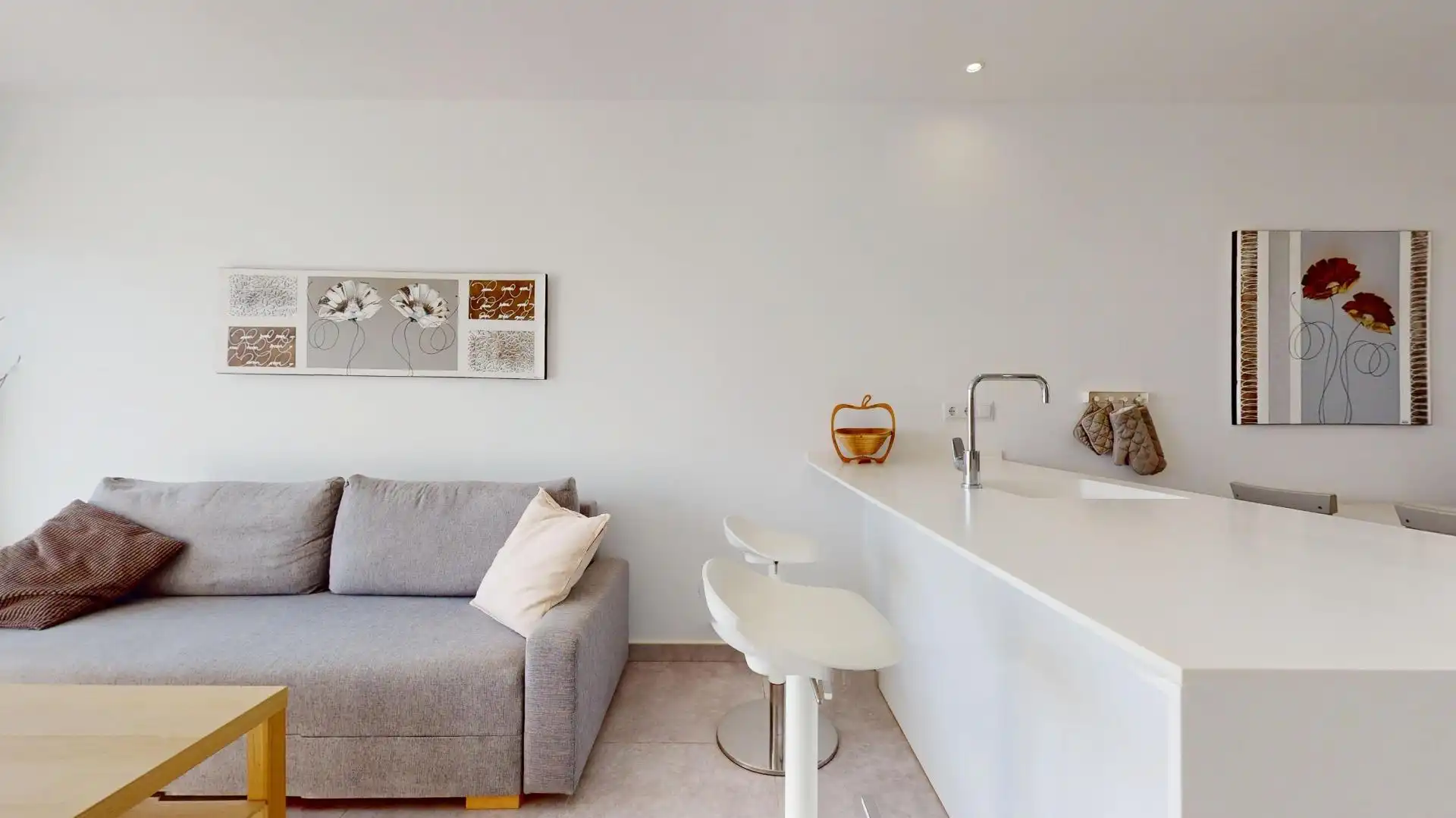 Living room of Apartments for sale in Pilar de la Horadada  with Private garden, Terrace and Balcony