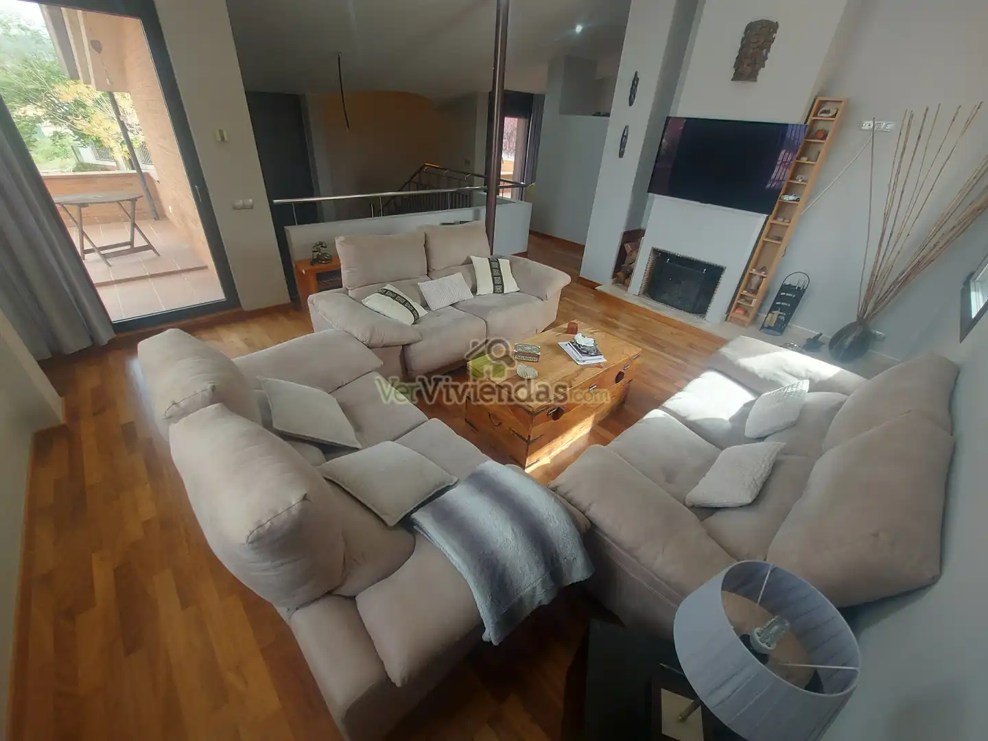 Sala d'estar de Casa o xalet en venda en Piera amb Aire condicionat, Calefacció i Jardí privat