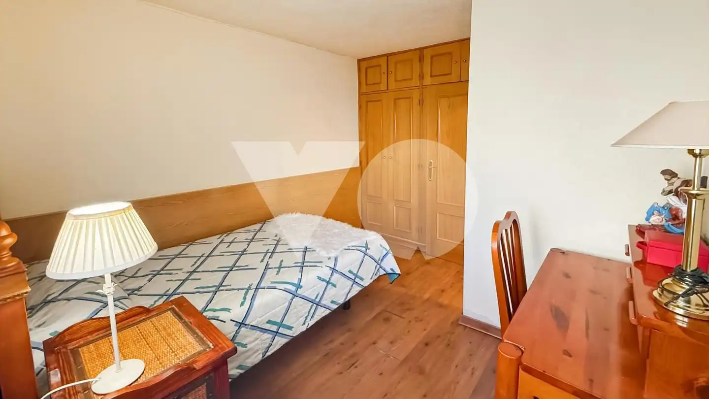 Schlafzimmer von Wohnung zum Verkauf in Madrid mit Heizung und Möbliert