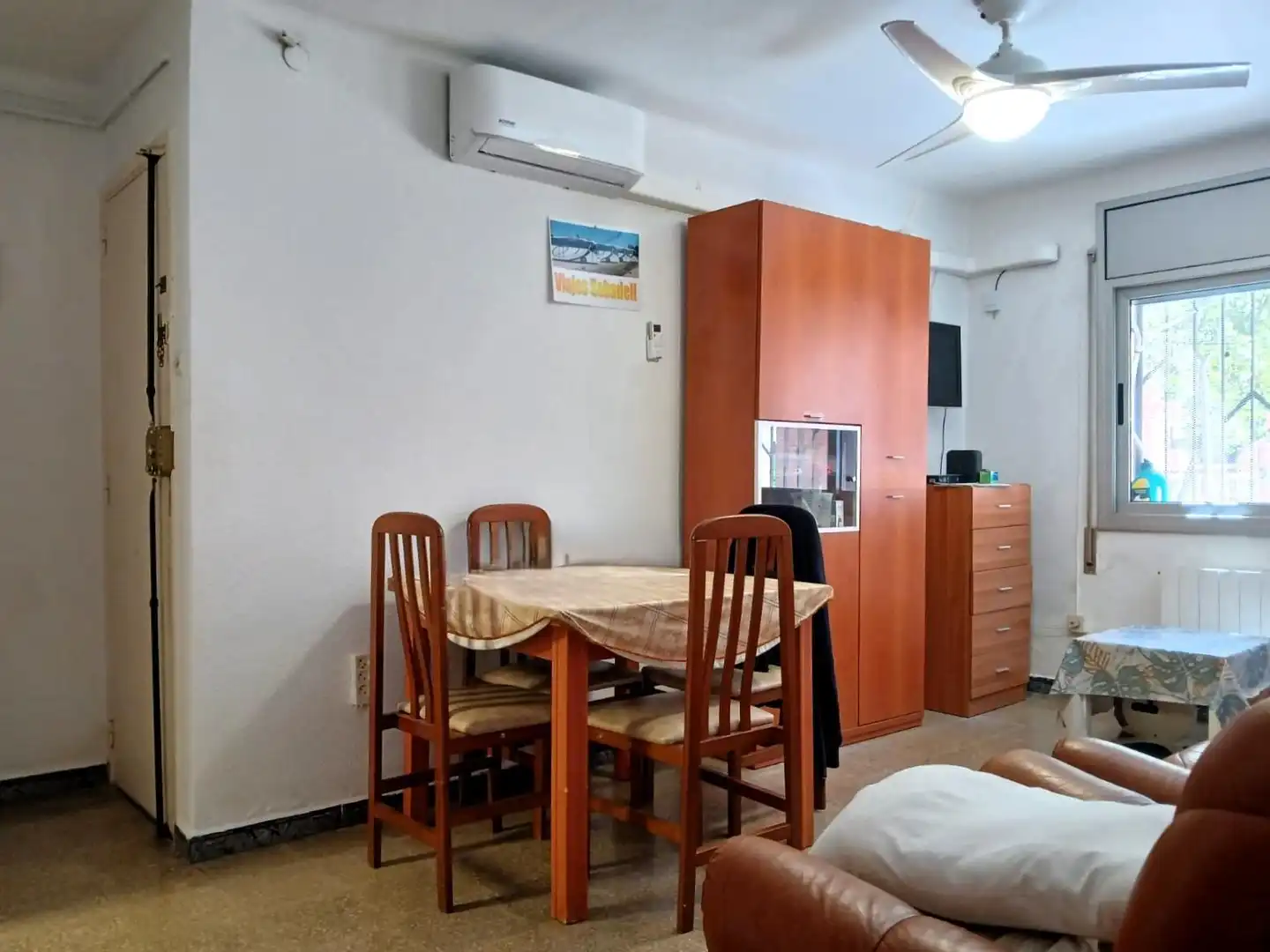 Sala de estar de Piso en venta en Sabadell con Aire acondicionado y Calefacción