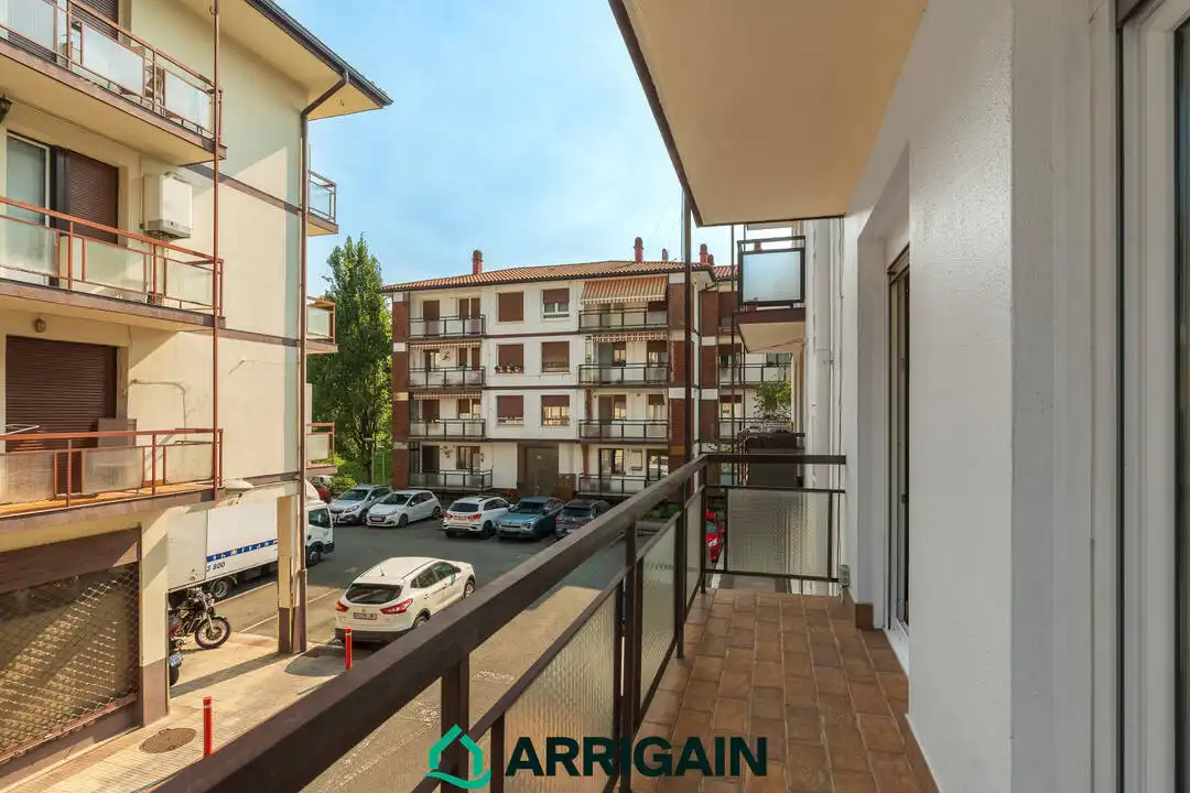 Terrasse von Wohnung zum Verkauf in Hernani mit Heizung, Terrasse und Alarm
