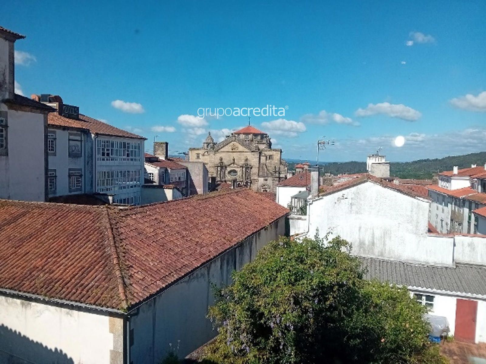 Exterior view of Flat for sale in Santiago de Compostela   with Heating, Terrace and Balcony