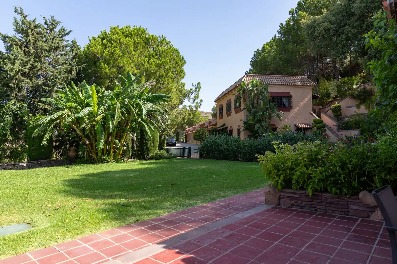 Garten von Country house zum Verkauf in Benahavís mit Terrasse und Möbliert