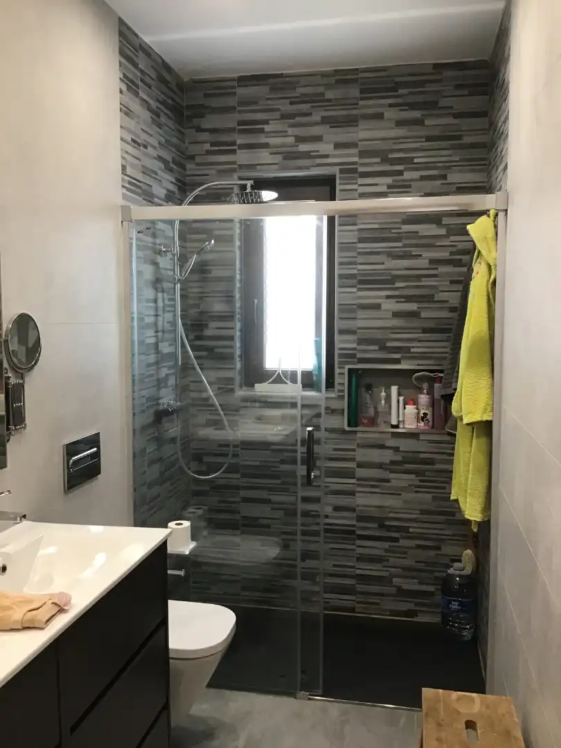 Baño de Casa o chalet en venta en Santa Coloma de Farners con Aire acondicionado, Calefacción y Jardín privado