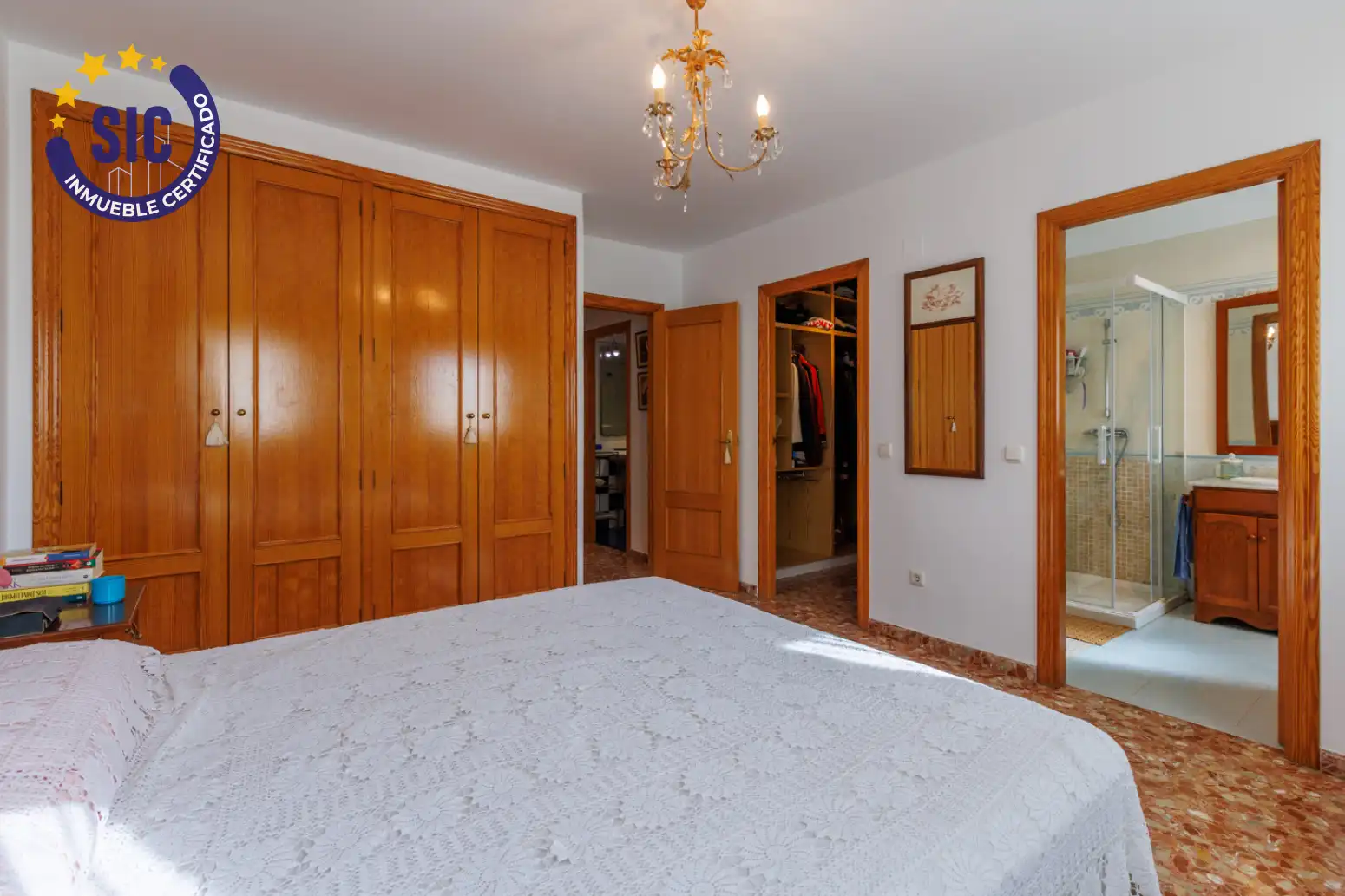 Dormitori de Casa o xalet en venda en L'Alcúdia de Crespins amb Aire condicionat, Terrassa i Balcó