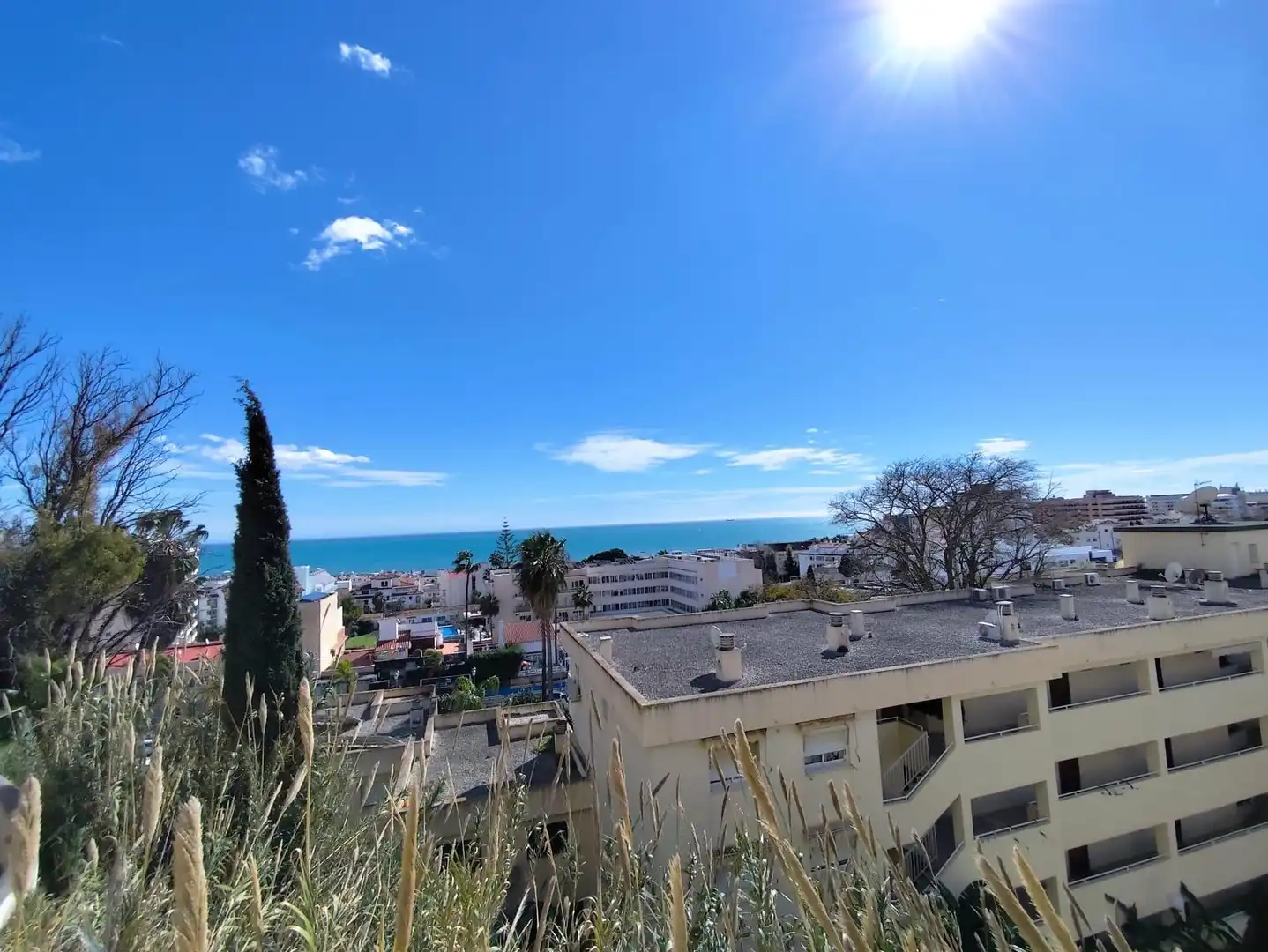 Vista exterior de Piso en venta en Torremolinos con Aire acondicionado, Trastero y Amueblado