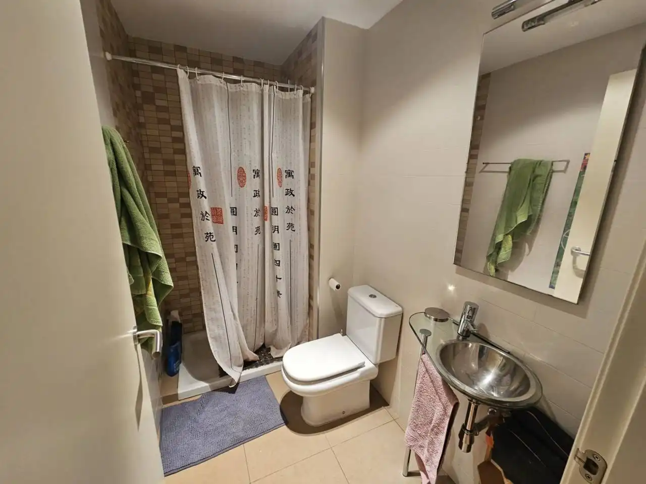 Badezimmer von Maisonette zum Verkauf in Viladecavalls mit Klimaanlage, Heizung und Terrasse