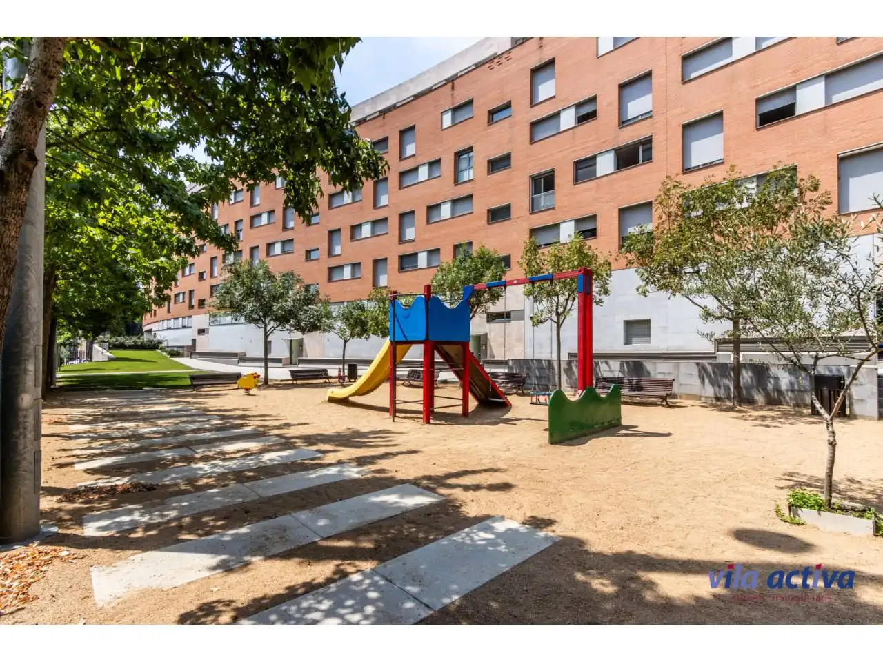 Vista exterior de Piso en venta en Terrassa con Aire acondicionado, Calefacción y Parquet