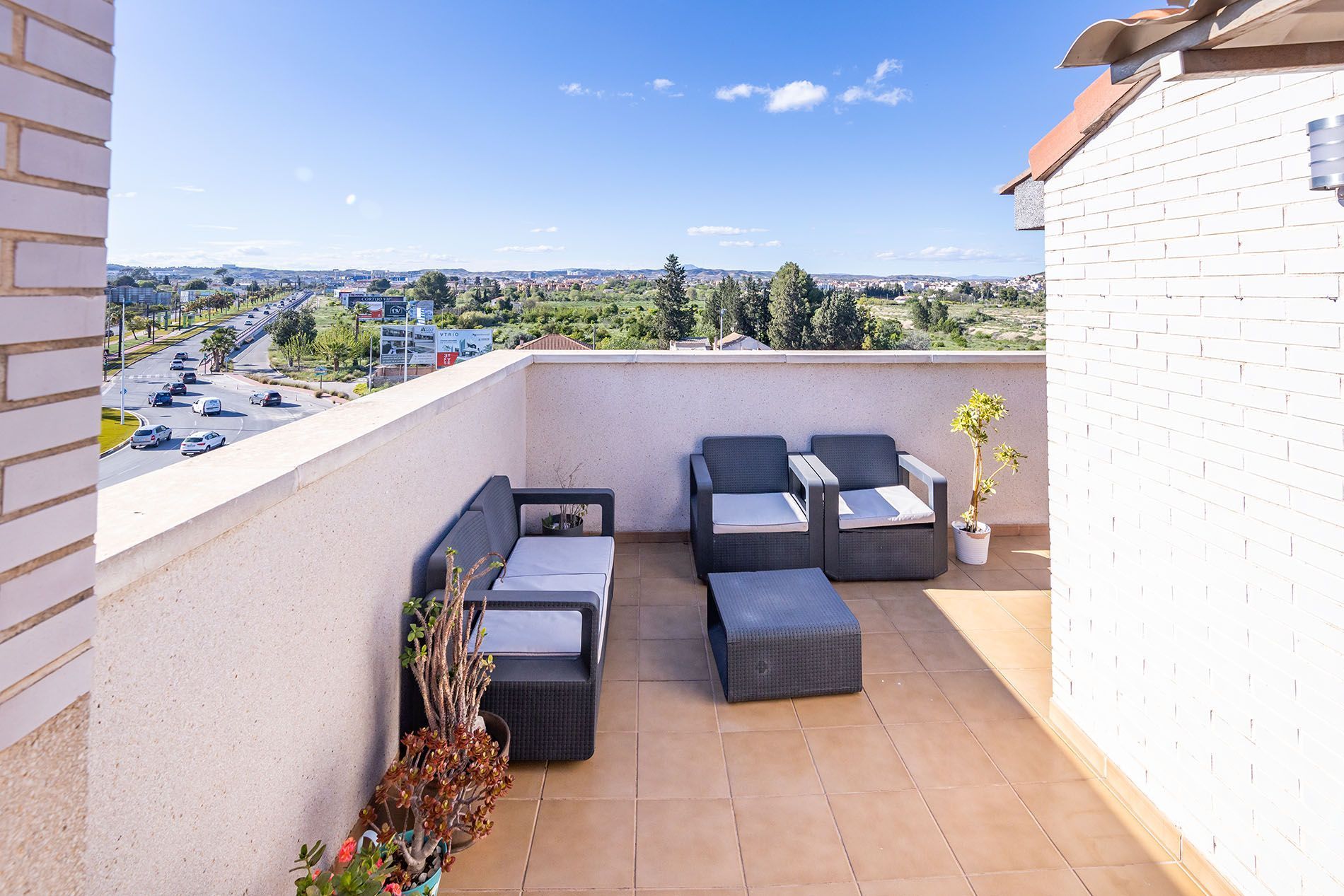 Terrace of Attic for sale in  Murcia Capital  with Air Conditioner, Terrace and Storage room