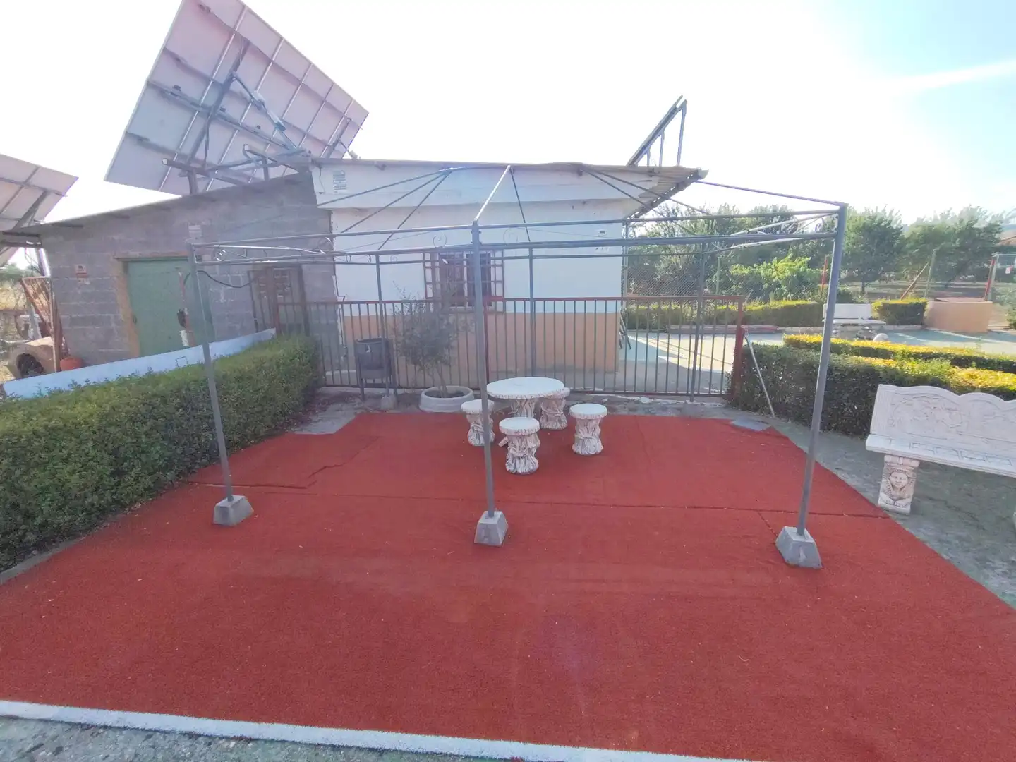Terrassa de Casa o xalet en venda en Chinchón amb Calefacció, Jardí privat i Terrassa