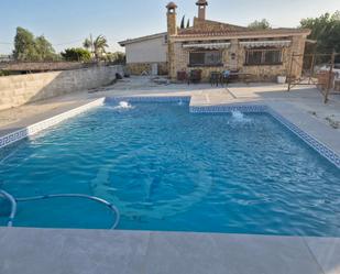 Piscina de Casa o xalet en venda en Alguazas amb Jardí privat, Terrassa i Piscina