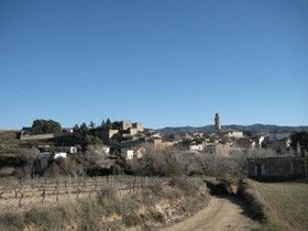Vista exterior de Casa adosada en venda en Rocafort de Queralt amb Traster, Balcó i Internet