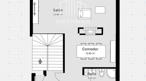 Foto 2 de Casa adosada en venta en Serranitos, Monterrubio de Armuña, Salamanca