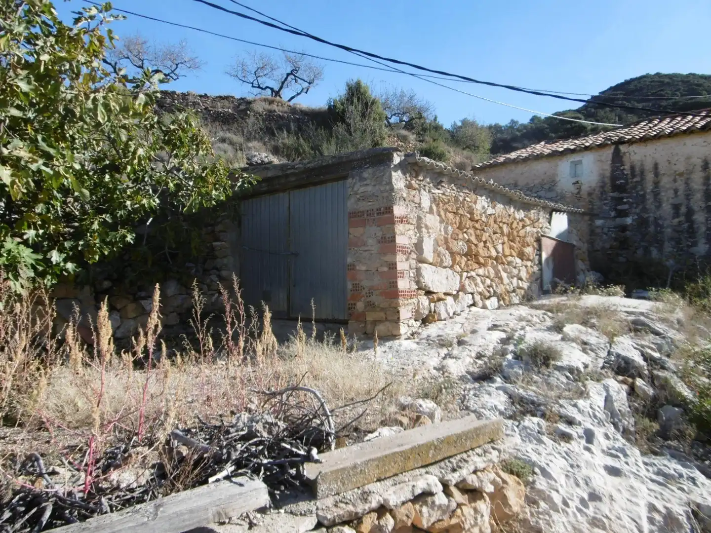 Vista exterior de Finca rústica en venta en Sierra Engarcerán con Jardín privado y Trastero