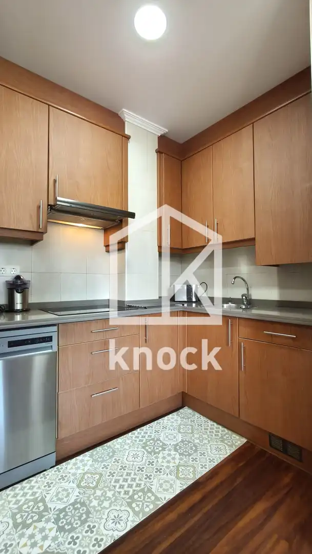 Kitchen of Flat for rent in Navia  with Heating, Parquet flooring and Furnished