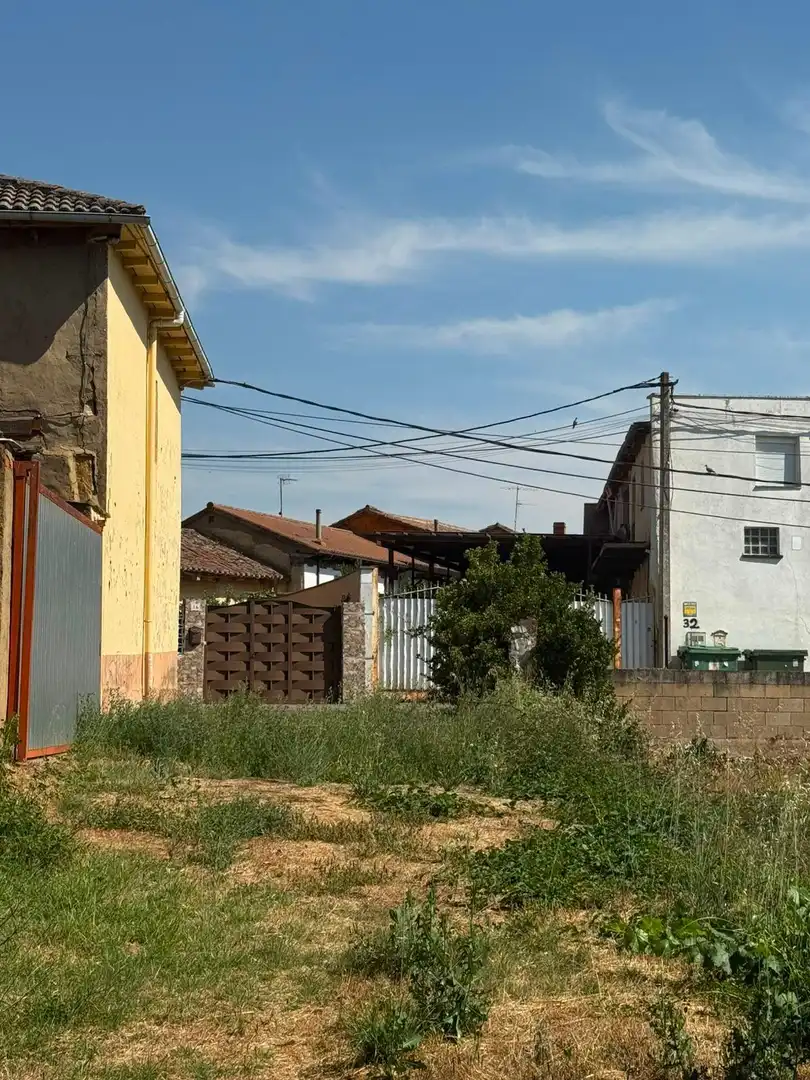 Vista exterior de Casa o chalet en venta en Mansilla de las Mulas con Calefacción, Jardín privado y Amueblado