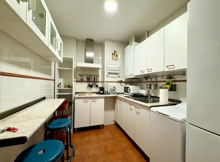 Cocina de Piso de alquiler en Madrid con Aire acondicionado, Calefacción y Amueblado