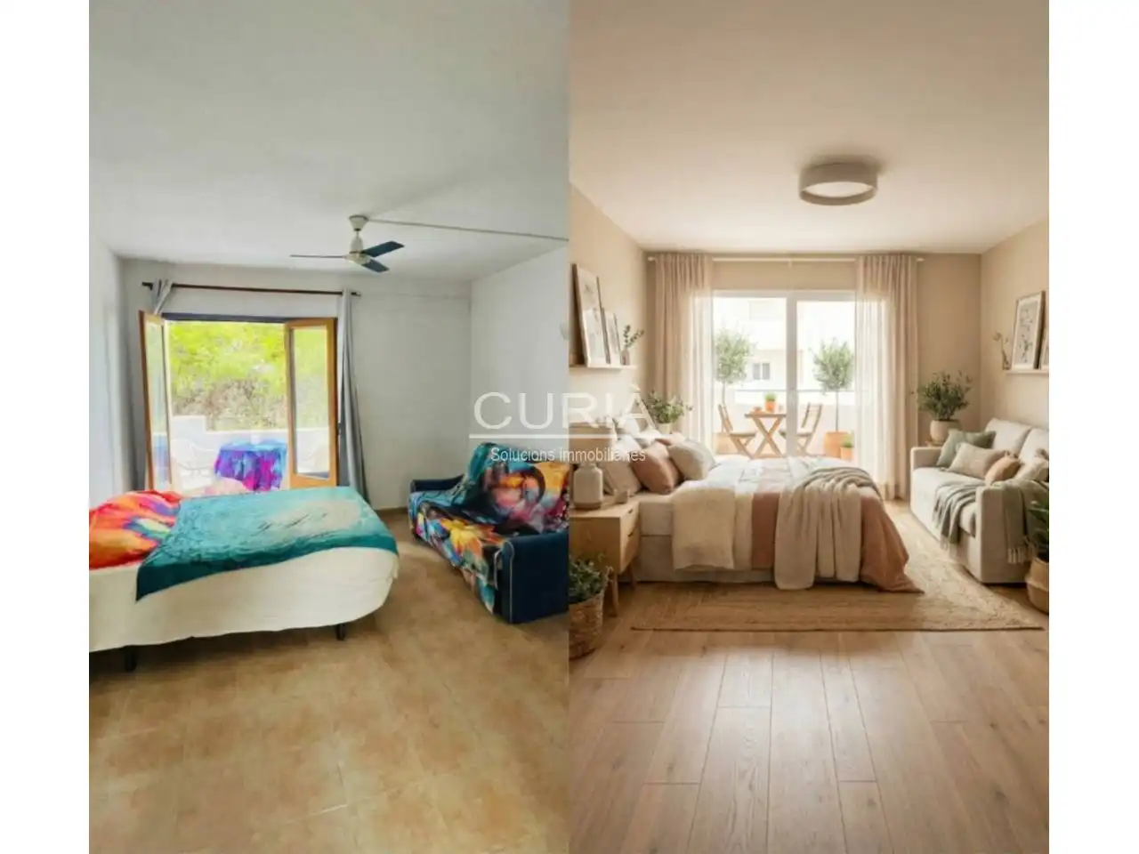 Bedroom of Flat for sale in Sant Joan de Labritja  with Terrace and Community pool