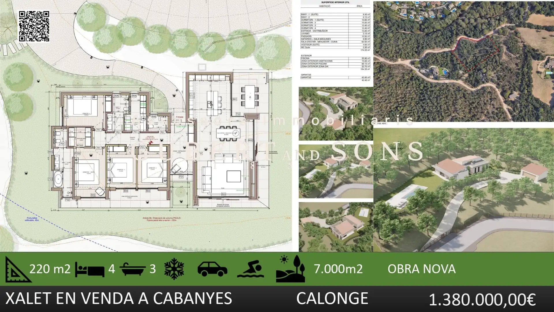 Casa o chalet en venta en Calonge i Sant Antoni con Aire acondicionado, Calefacción y Jardín privado