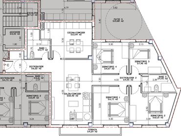 Appartement avec balcon à vendre à Calle Agustín Rivera 11
