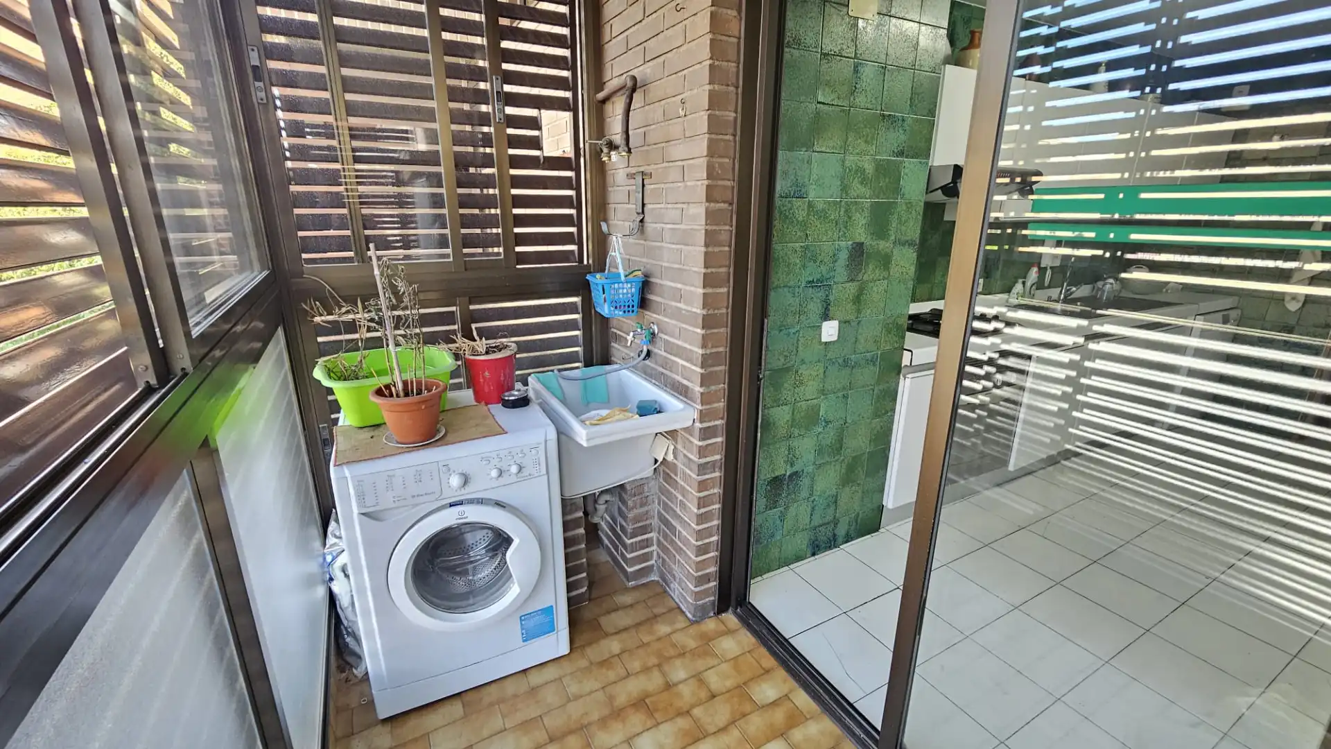 Terrasse von Wohnung zum Verkauf in Madrid mit Klimaanlage, Heizung und Privatgarten
