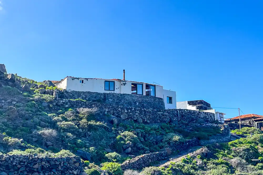 Vista exterior de Finca rústica en venta en Vallehermoso con Terraza