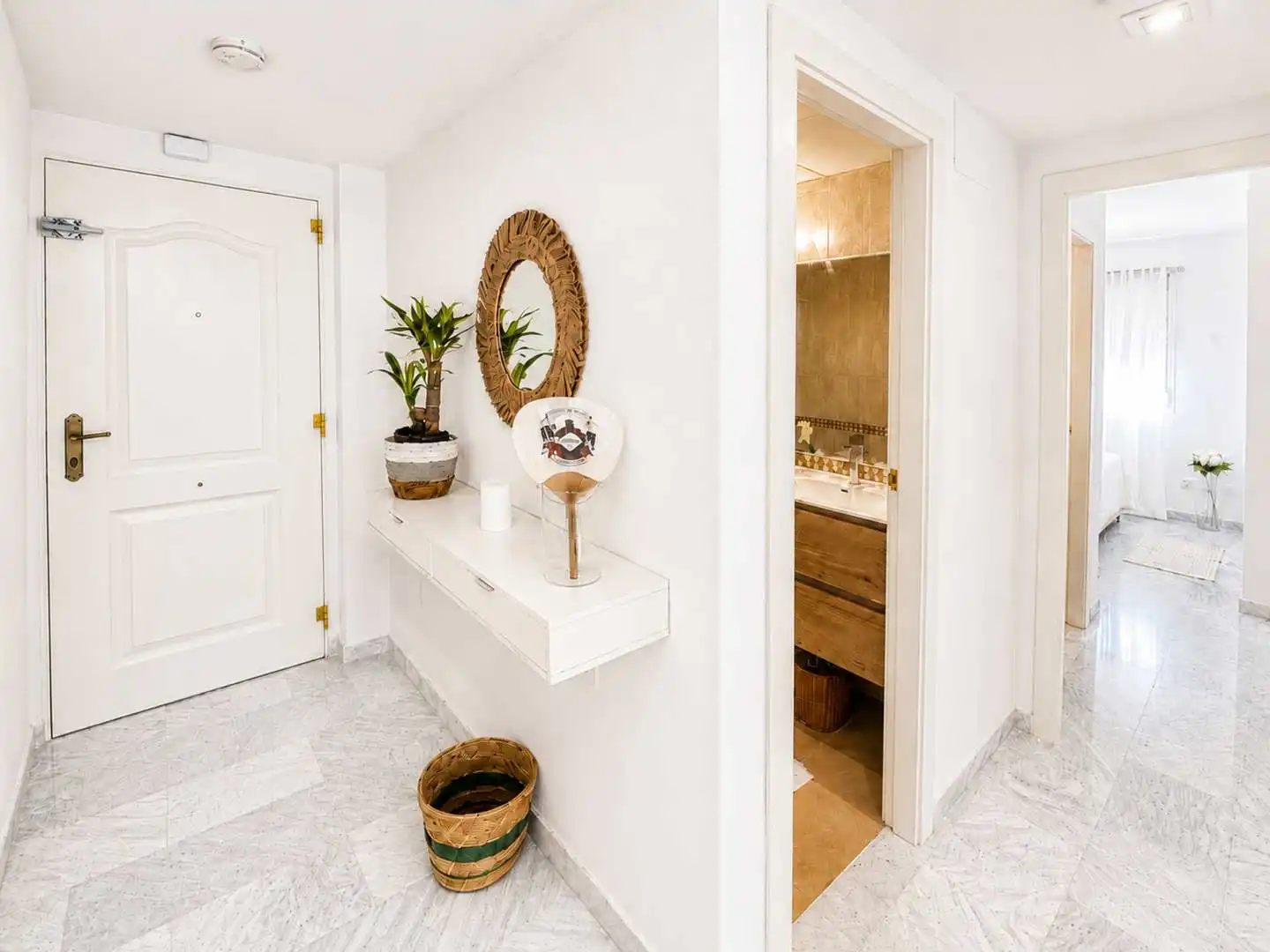 Baño de Planta baja en venta en Manilva con Jardín privado, Terraza y Trastero
