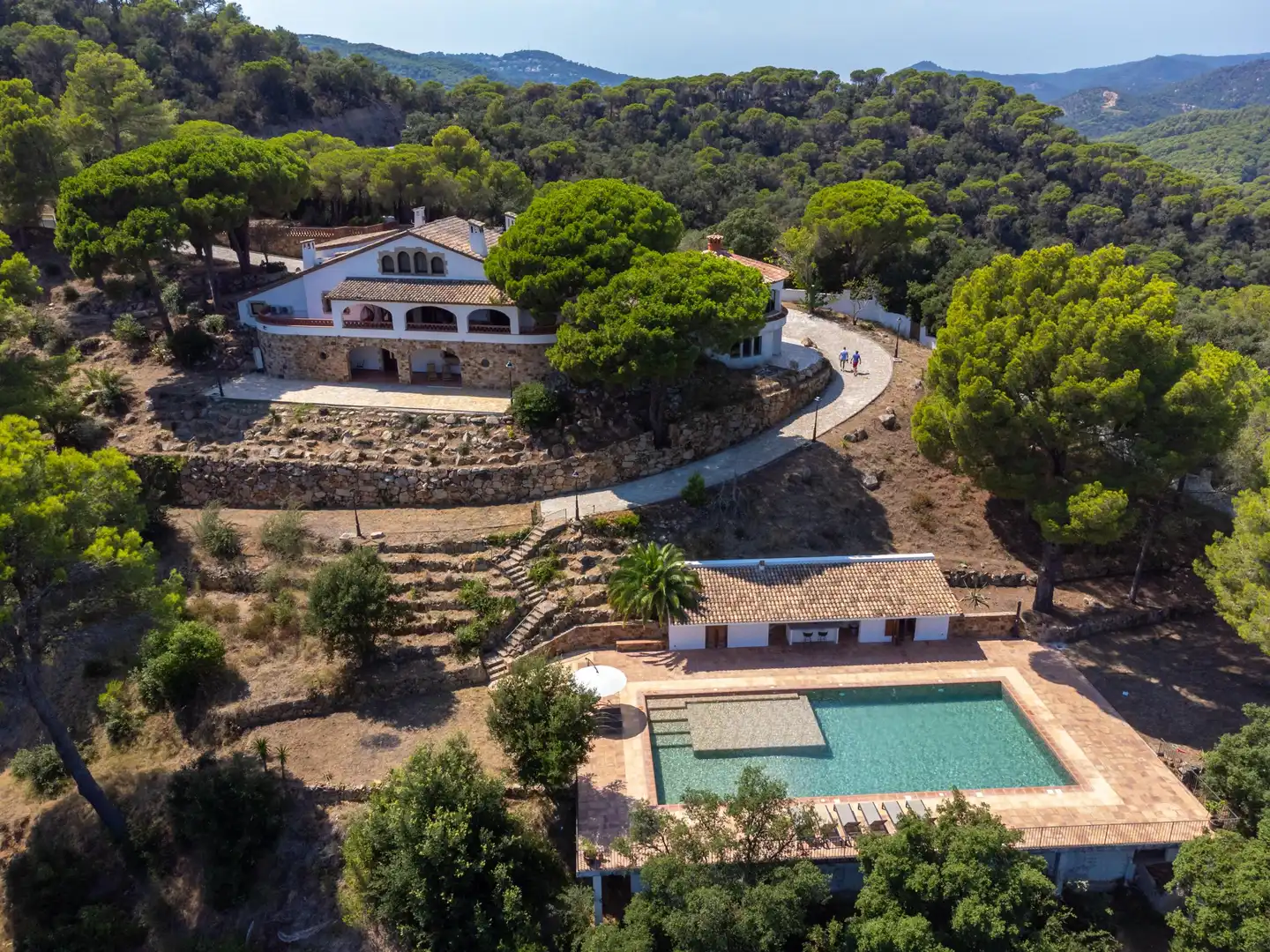 Vista exterior de Casa o chalet de alquiler en Tossa de Mar con Jardín privado, Terraza y Piscina
