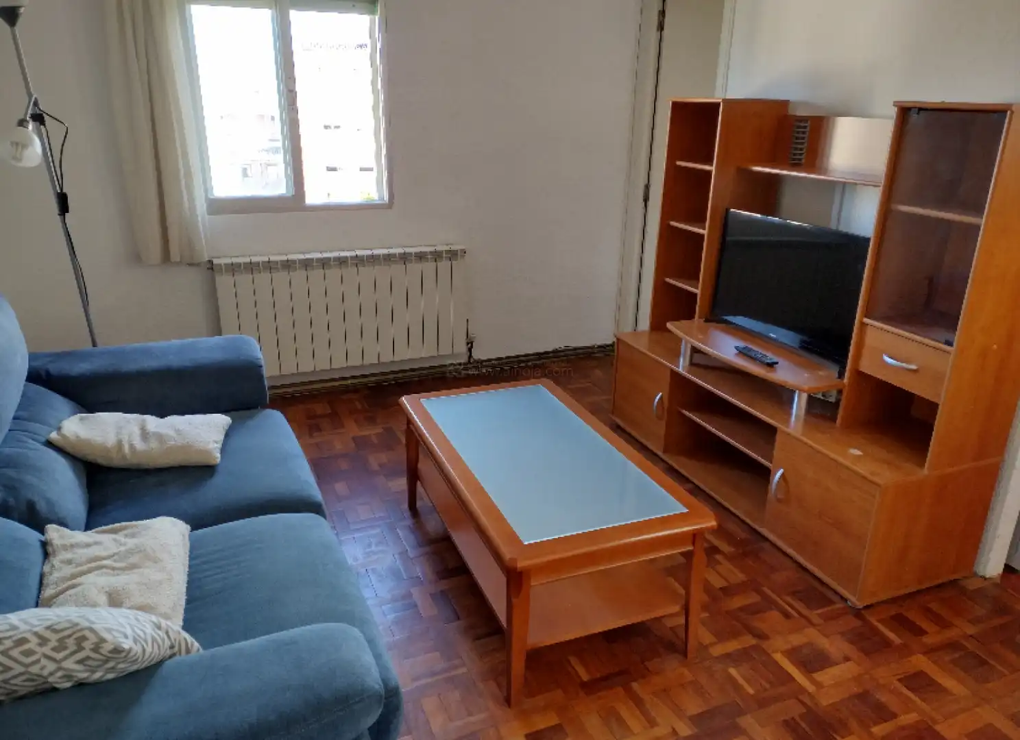 Sala de estar de Piso en venta en  Logroño con Calefacción, Parquet y Balcón