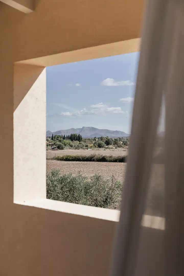 Vista exterior de Finca rústica en venta en Maria de la Salut con Aire acondicionado, Jardín privado y Terraza