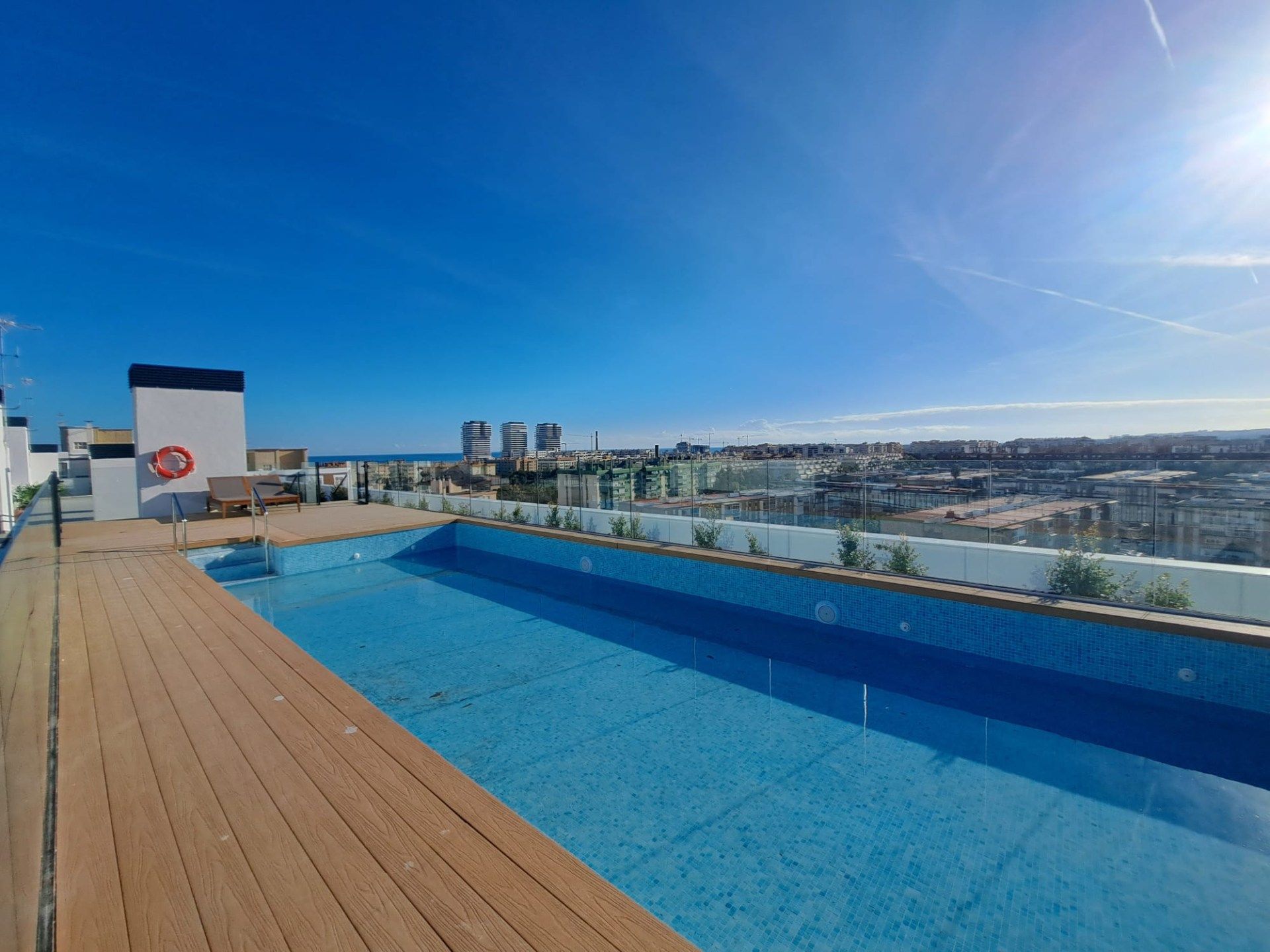Swimming pool of Flat to rent in Málaga Capital  with Air Conditioner, Terrace and Storage room