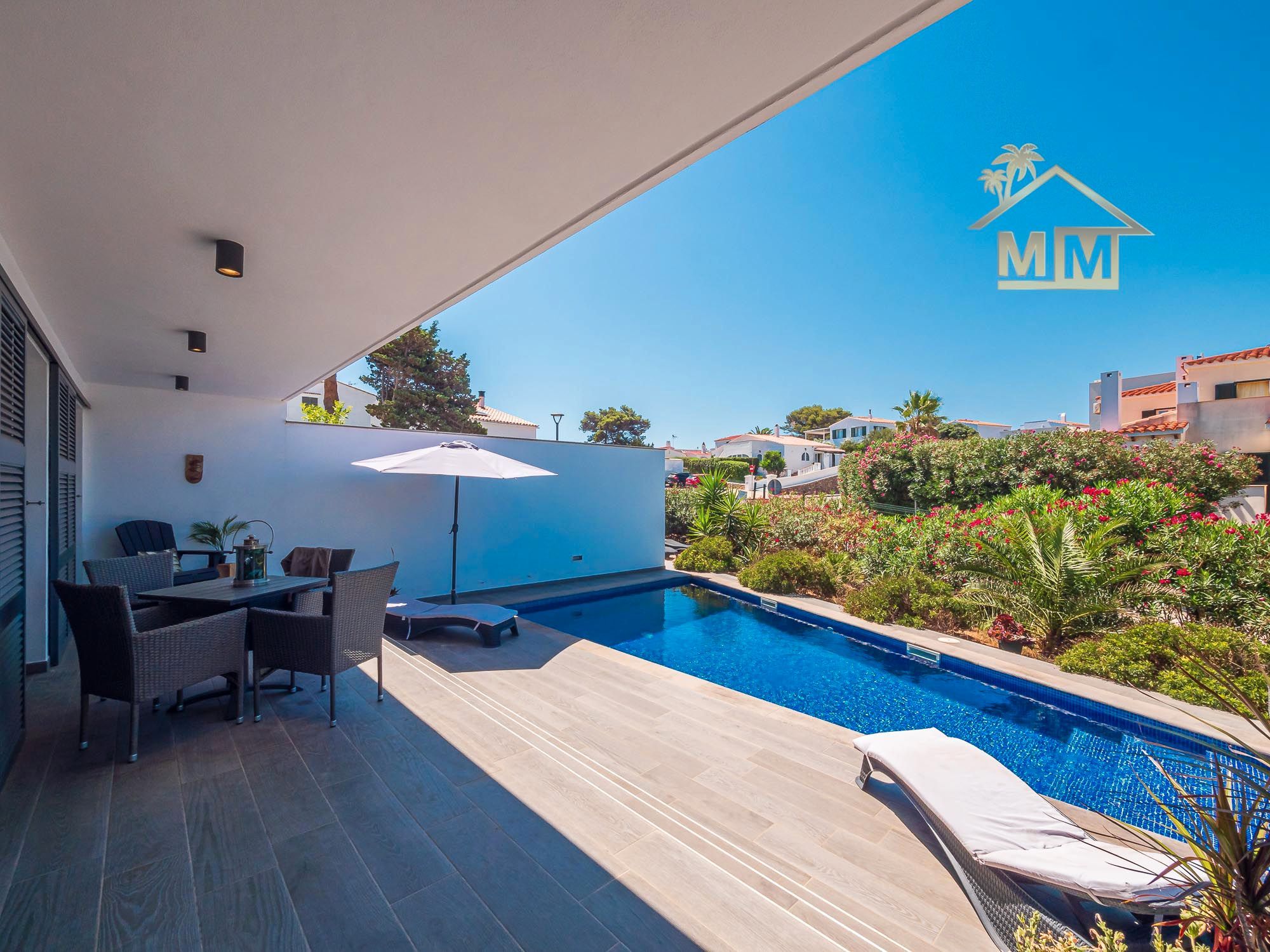Piscina de Casa o xalet en venda en Es Mercadal amb Aire condicionat, Jardí privat i Terrassa