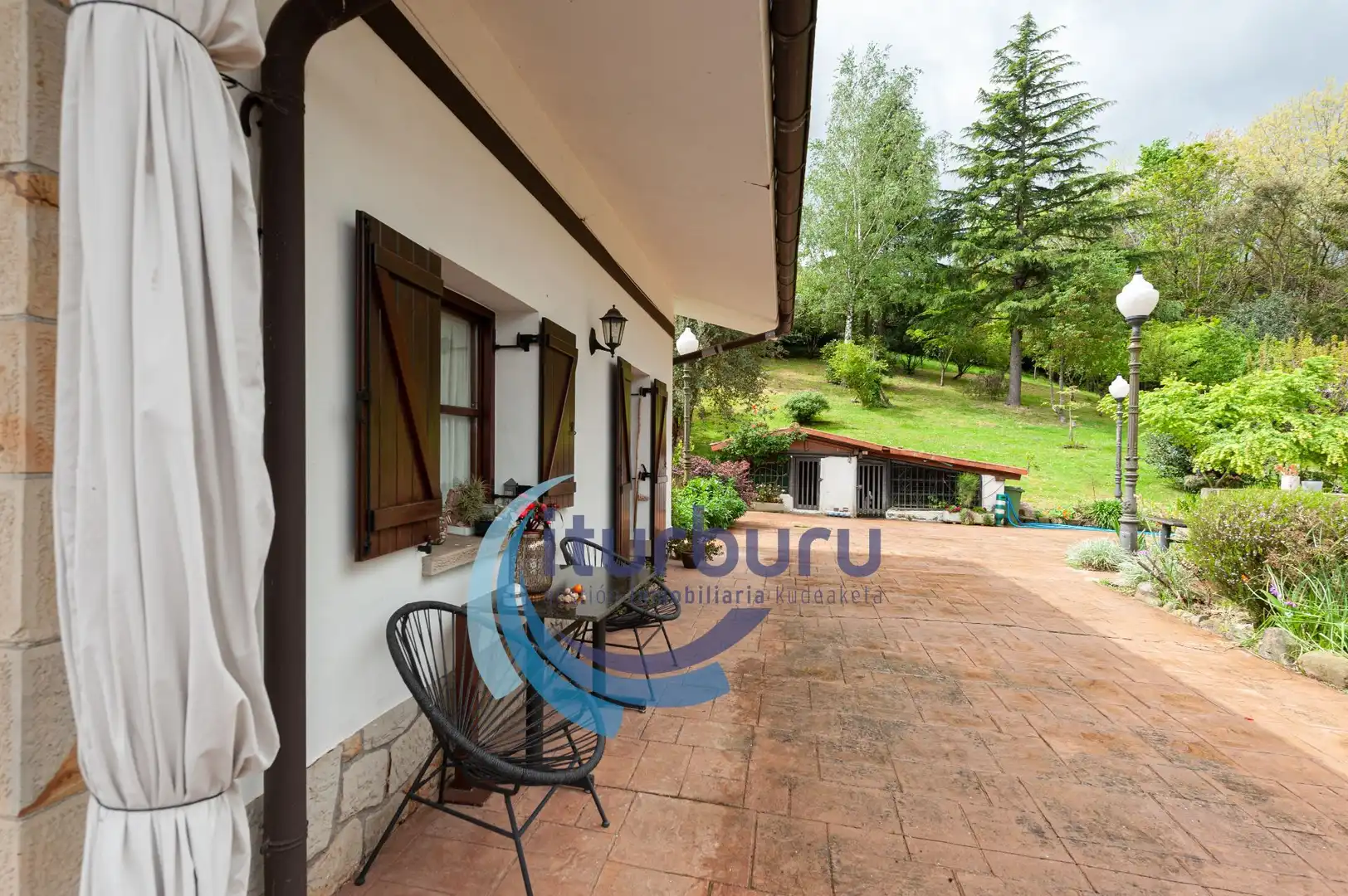 Terraza de Casa o chalet en venta en Zamudio con Calefacción, Jardín privado y Terraza