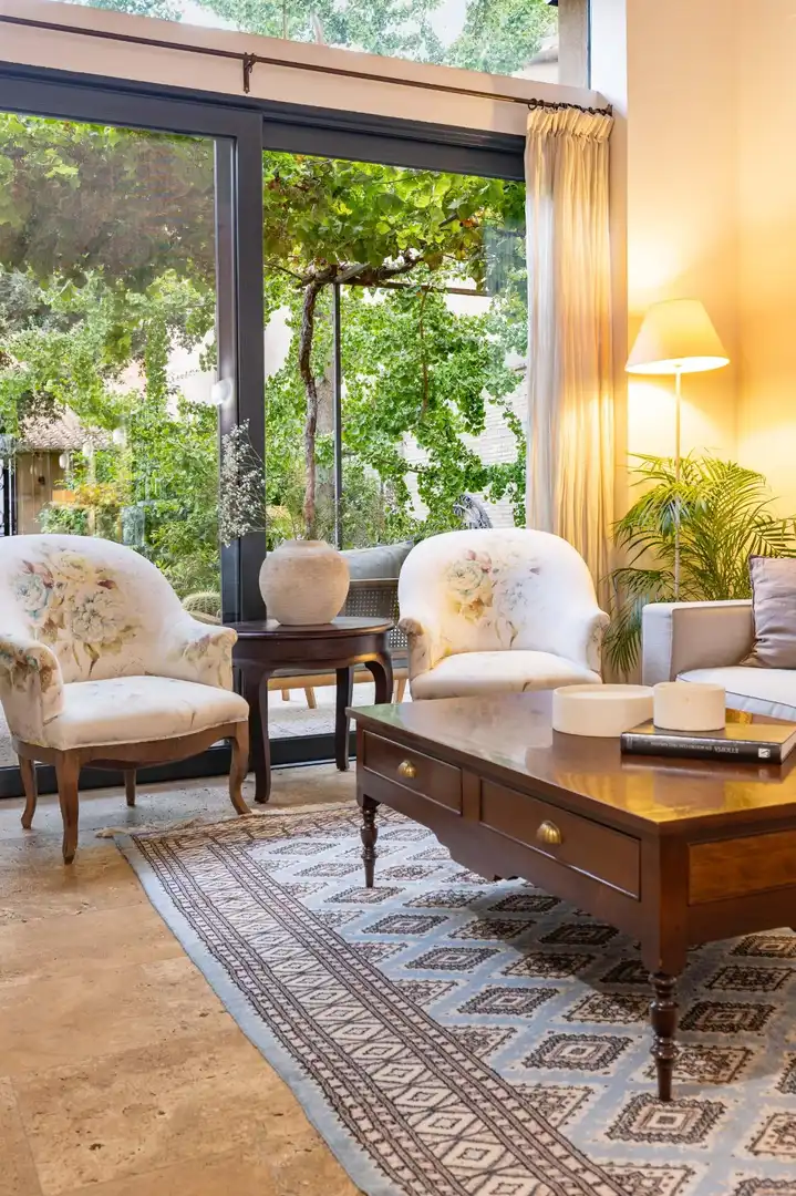 Living room of Houses for sale in Xàtiva  with Air Conditioner, Private garden and Terrace