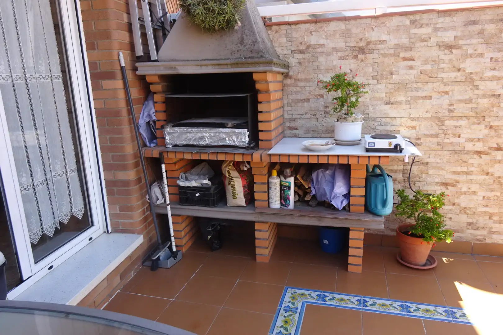 Terrassa de Casa adosada en venda en Barcelona amb Aire condicionat, Calefacció i Parquet