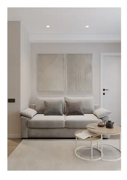 Sala de estar de Apartamento en venta en Benidorm con Aire acondicionado, Piscina y Amueblado