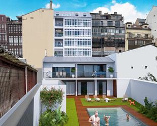 Vista exterior de Apartament en venda en Oviedo  amb Aire condicionat, Calefacció i Jardí privat