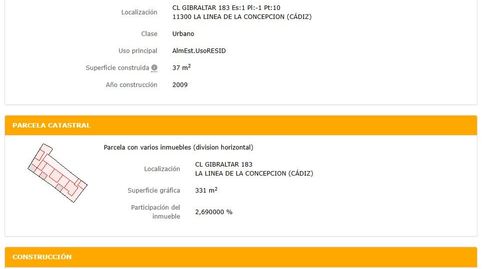 Foto 2 de Garatge en venda a Calle Gibraltar, 183, San José - San Bernardo, La Línea de la Concepción